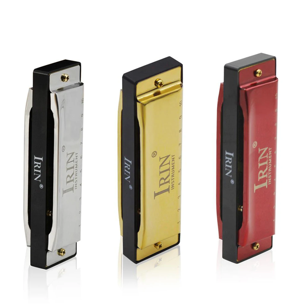 

Classic Professional 10 Holes Blues Tremolo Harmonica Musical Instrument New
