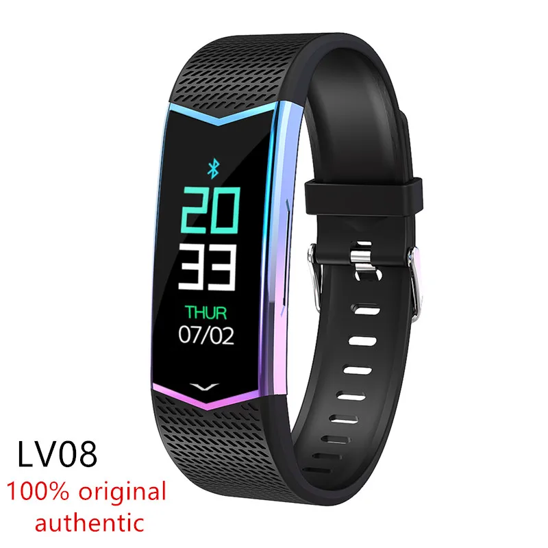 Новый смарт-браслет LV08 новый градиентный цветной циферблат мониторинг