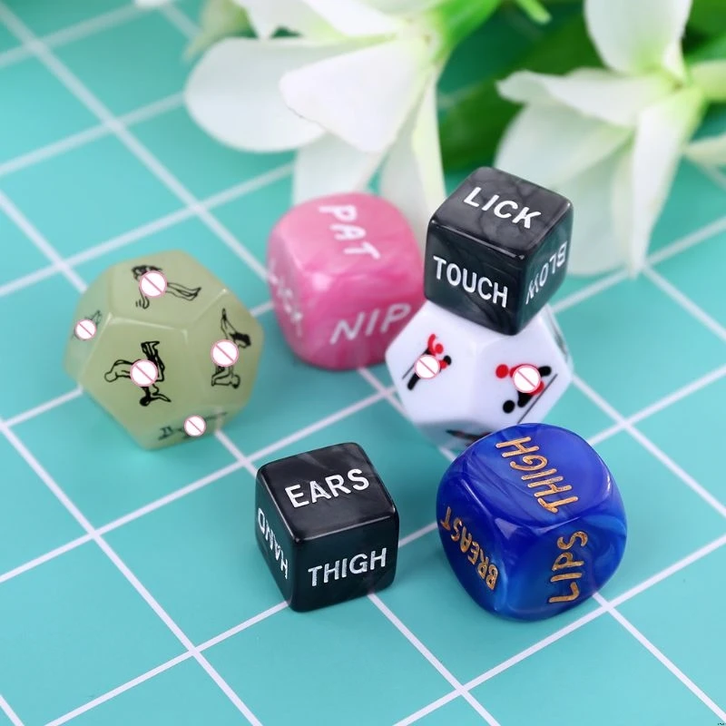 6 шт./компл. секс забавные любовные игральные кости игрушка эротическая