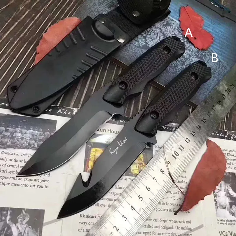 

5Cr15Mov Steel Straight Fixed Blade Knife Tactical Self Defense Edc Knife Collection Outdoor Camping Hunting Survival Knife