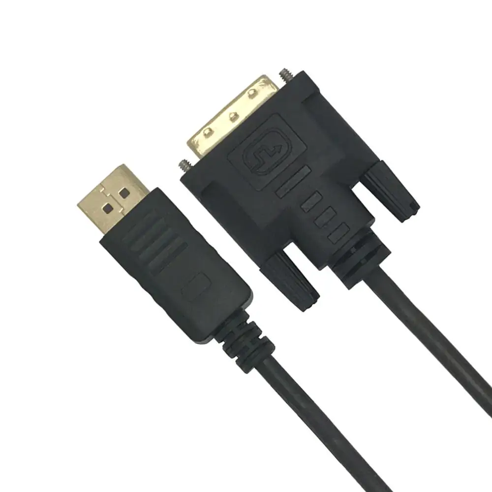 Фото DP Displayport кабель для DVI 24 + 1 8 м HP Dell Lenovo Asus ноутбука ПК|Кабели VGA| |