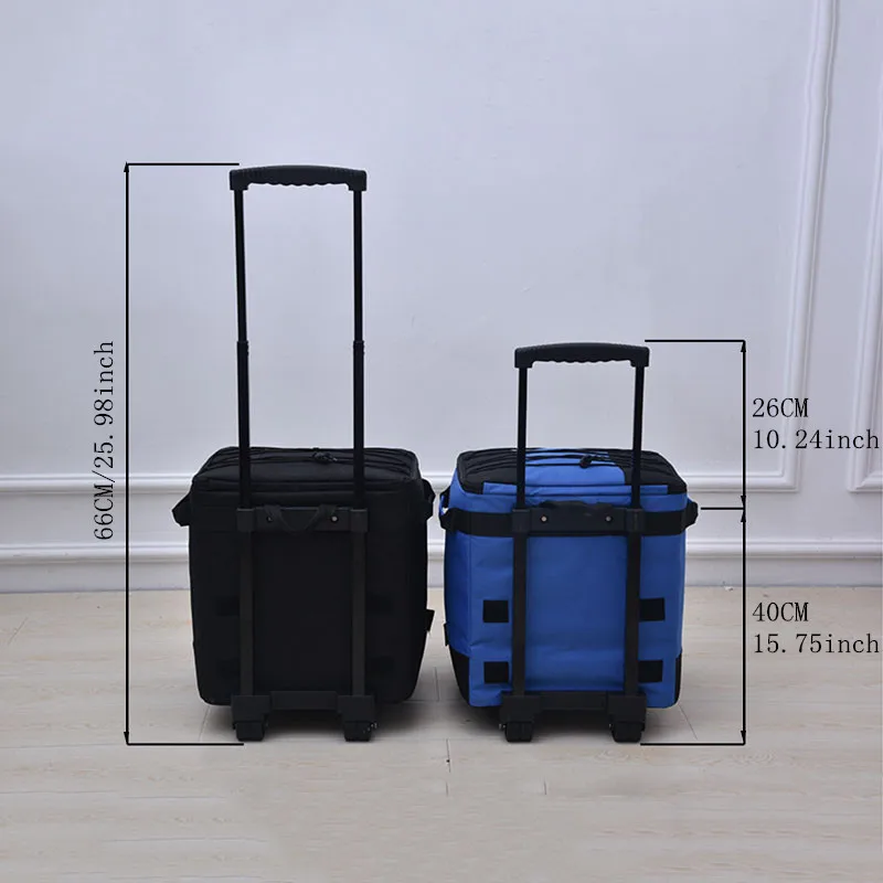 

Waterproof Lunch Bag Outside Suburbs Large Capacity Picnic Cooler Food Fruit Snack Drinks Beer Trolley Case Pouch Accessories