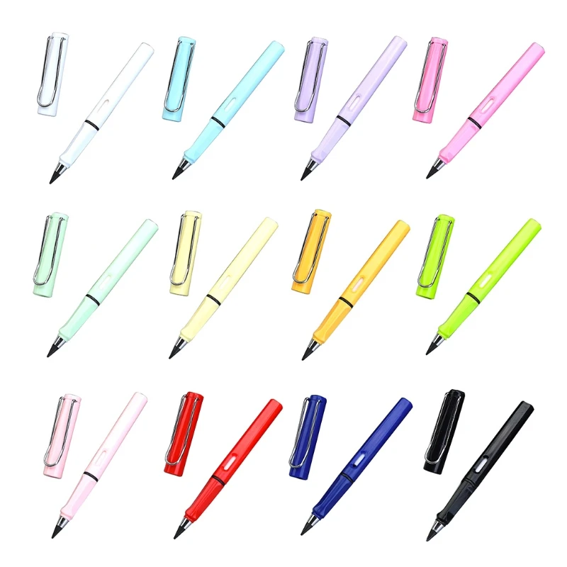

YYDS Portable Erasable Inkless Pencil Refillable Inkless Pencil Unique Screw Interface Design Detachable Pen Nib for Children