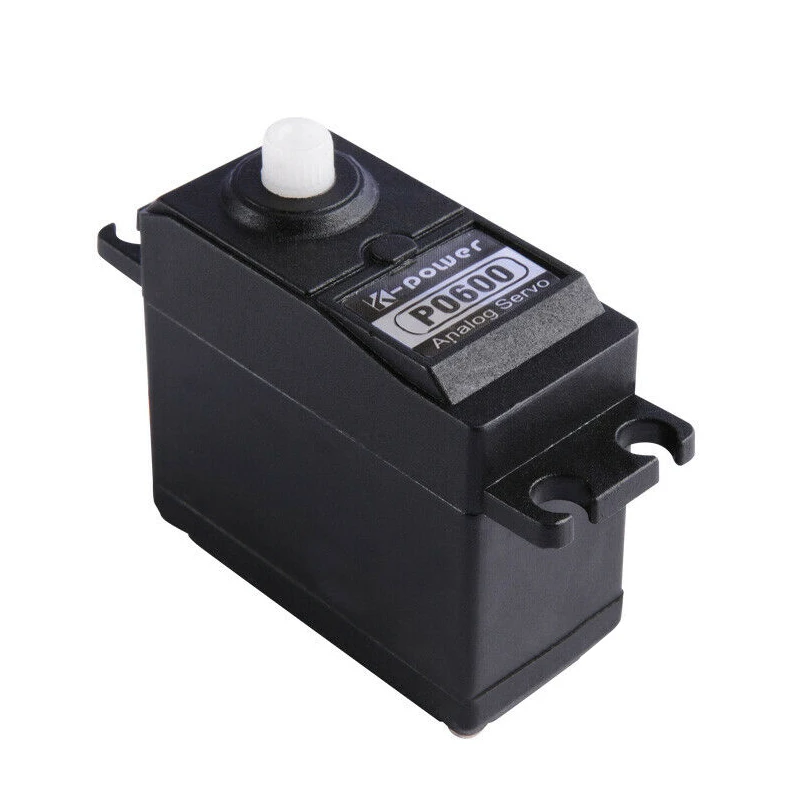 

20PCS K-power P0600 Analog Servo 6kg JR plug High Speed Large Torque Plastic Gear servo for RC Model part