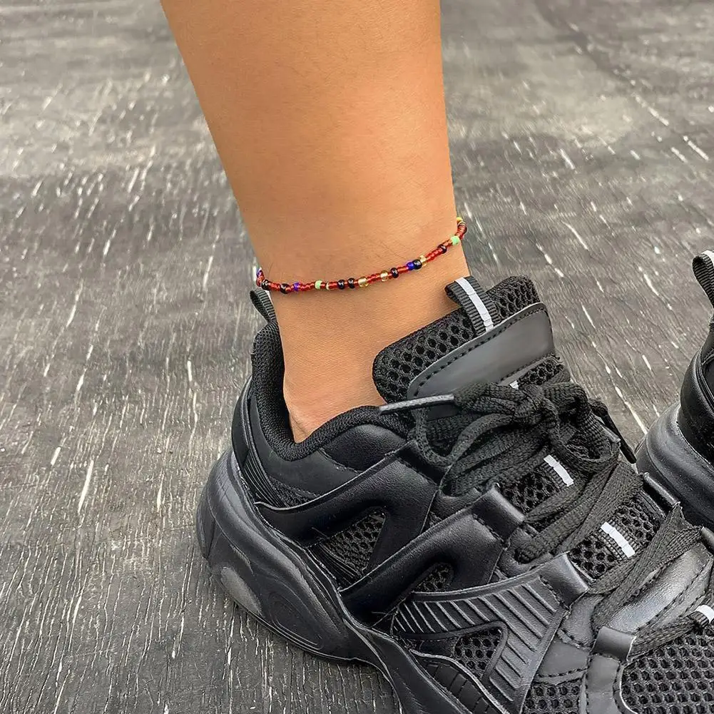 Бусины ярких цветов в стиле бохо E6M6 | Украшения и аксессуары