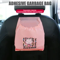 environmental protection car garbage bags storage kitchen trash can 3pcs bag household disposable pe adhesive portable
