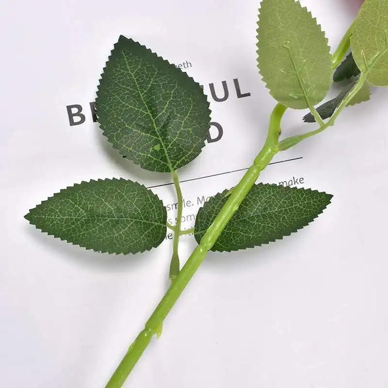 Новая свадебная имитация розы Шелковый цветок домашнее ритуальное украшение