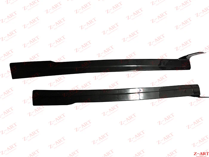 Z-ART R8S углеродное волокно сбоку юбка для R8 2007-2015 полное боковой губа V8 V10 спойлер |