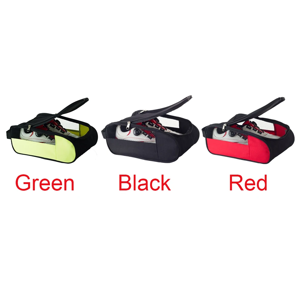 

Travel Storage Case House Golf Shoes Bags Waterproof Home Portable Durable Mesh Hole Pouch Double Zippers Breathable Dust Proof