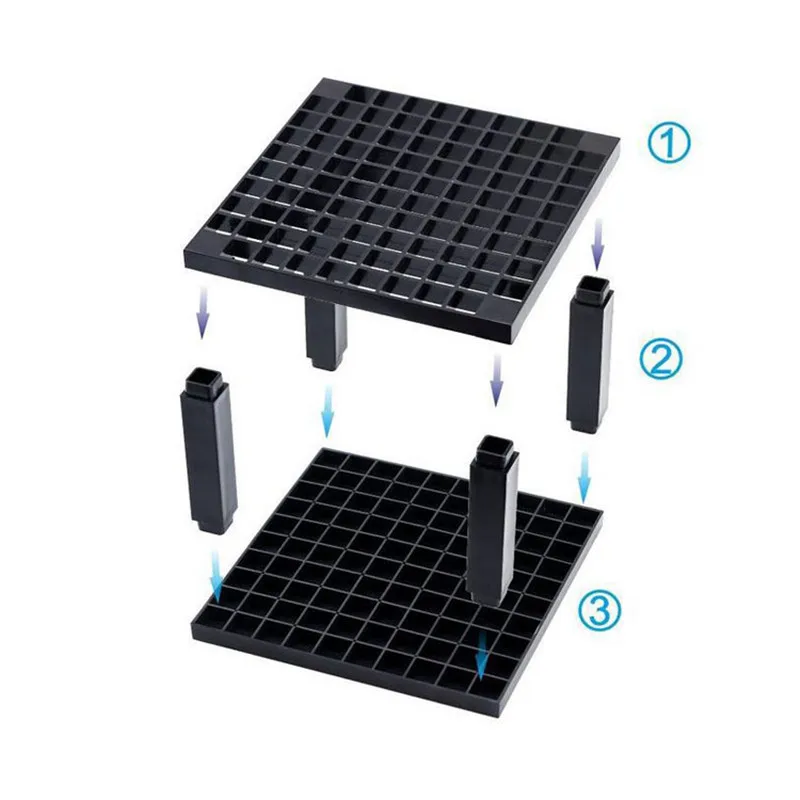96 слотов для карт 3 цвета многофункциональная ручка шкафа разборная съемная