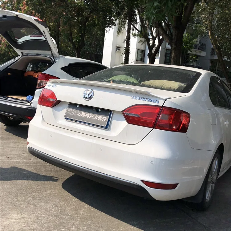 Для 2013 Jetta ABS Материал заднее крыло автомобиля праймер цвет VW задний спойлер для
