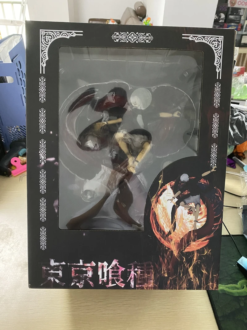 

Tokyo Ghoul Ken Kaneki Action Figures ARTFX J Plus Size Head Replaceable Collectible Toys 43cm