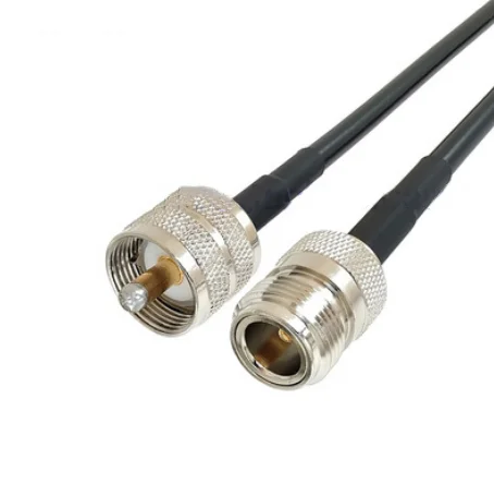 

N Female To UHF PL259 Male Connector LMR200 Pigtail Low Loss Cable Coaxial RF Adapter Jumper Cable