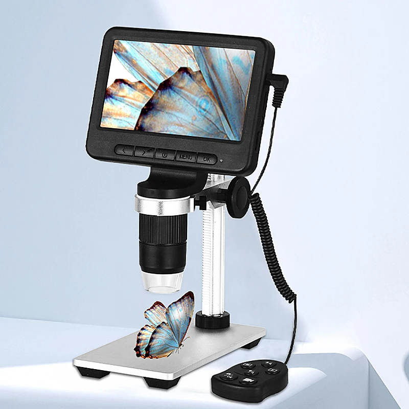 

Микроскоп JUNEFOR HD 1000X Портативный USB цифровой микроскоп Светодиодная лампа увеличительное стекло Поддержка WiFi/ПК микроскоп для подключения