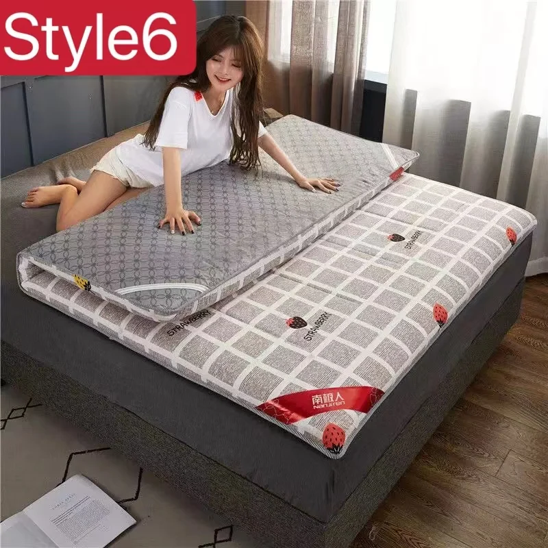 Матрас татами мягкий удобный складной для взрослых спальни толстый теплый