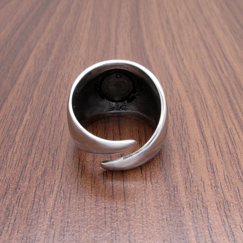 Бесплатная доставка Туфли в стиле панк Valknut Нержавеющая сталь серебро Цвет