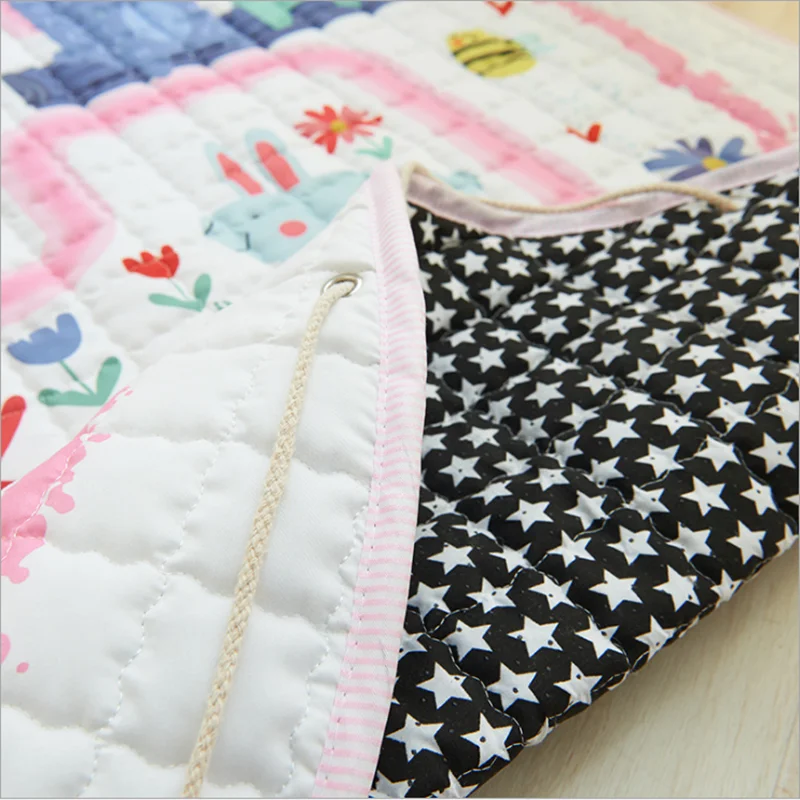 

Round Floor Crawling Play Mat For Baby Room Decoration Non Skid Carpet Blanket Kids Toys Storage Bag Beach Picnic Room Decor