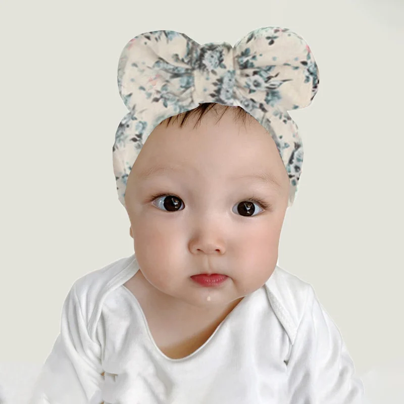 Модные аксессуары для волос детская шапка тюрбан летняя осенняя девочек