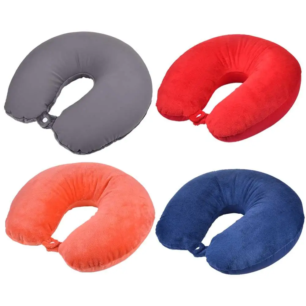 Новинка 2019 U-образная дорожная подушка для самолета надувная шеи дорожные