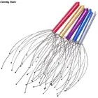 1 шт. расслабляющий массажер для головы, лечебный массаж когтей шеи, антистрессовый снятие боли, осьминог, расслабление кожи головы, спа, головная боль, стимуляция крови