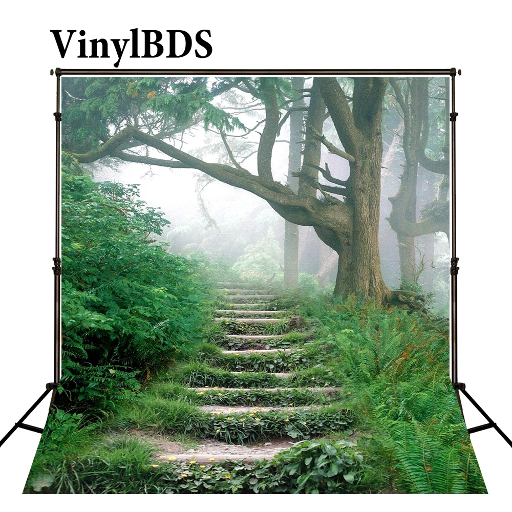 

VinylBDS Фотофон 8x10 футов фотография Живописные фоны лес фон природа Детские фотографии для детской фотосъемки