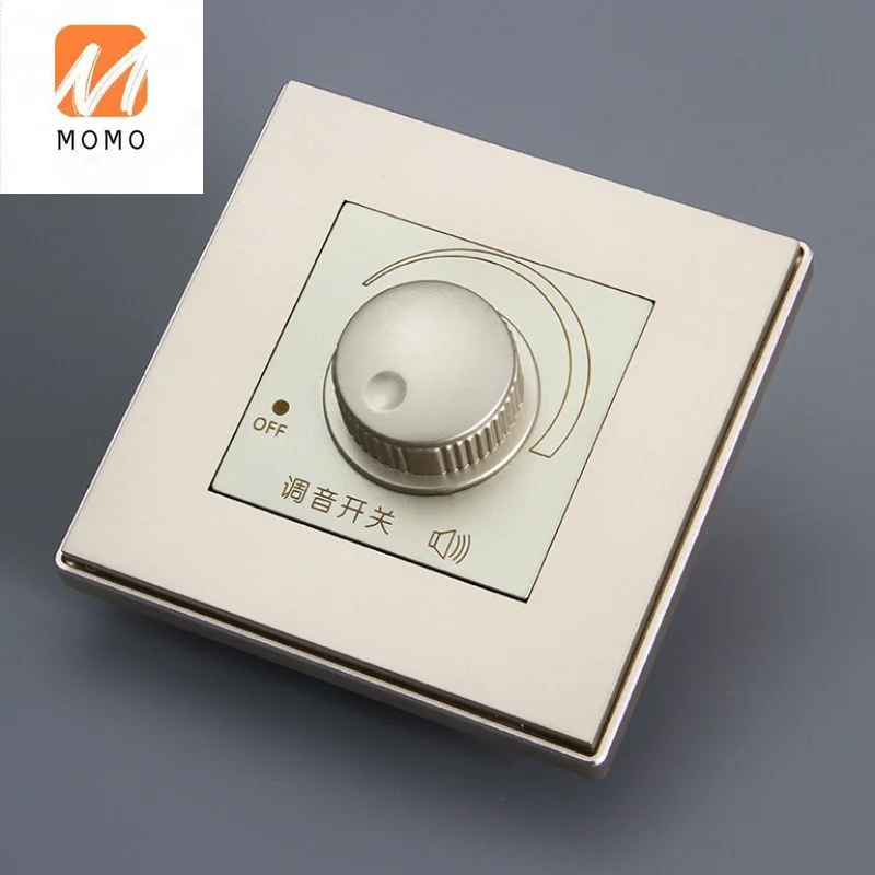 

Nice champagne gold color 90MM big push button Knob Style Volume Control Switch