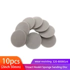 Диск из пеноматериала Trizact Hookit, 2 дюйма, 50 мм, абразивный инструмент для влажной и сухой шлифовки, зернистость 320-8000