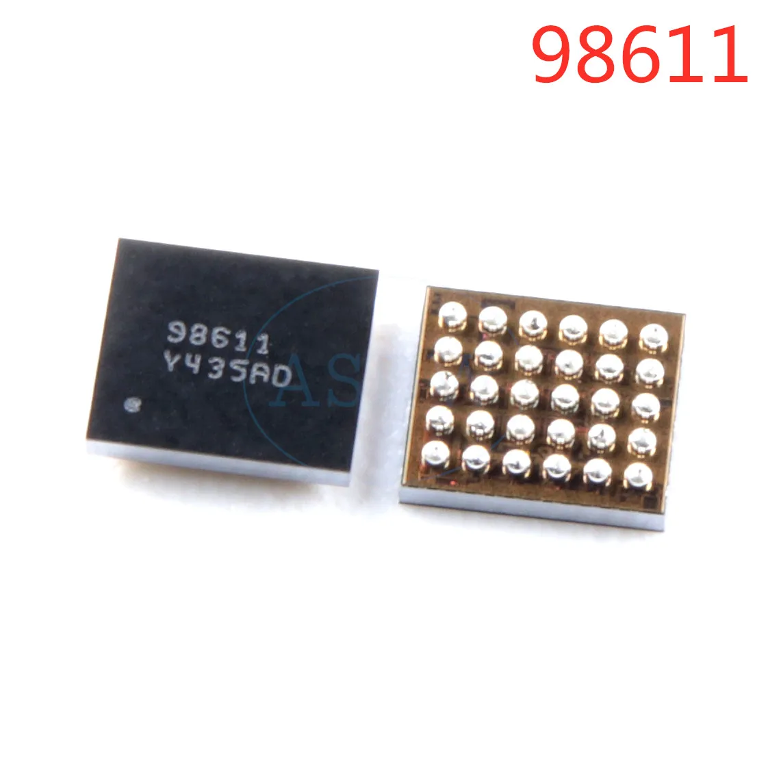 

5 шт./партия 100% Новинка 98611 для Samsung G7200 G7508Q J7008 J5 PRIME P8 Lite зарядное устройство IC USB зарядный чип 30 контактов