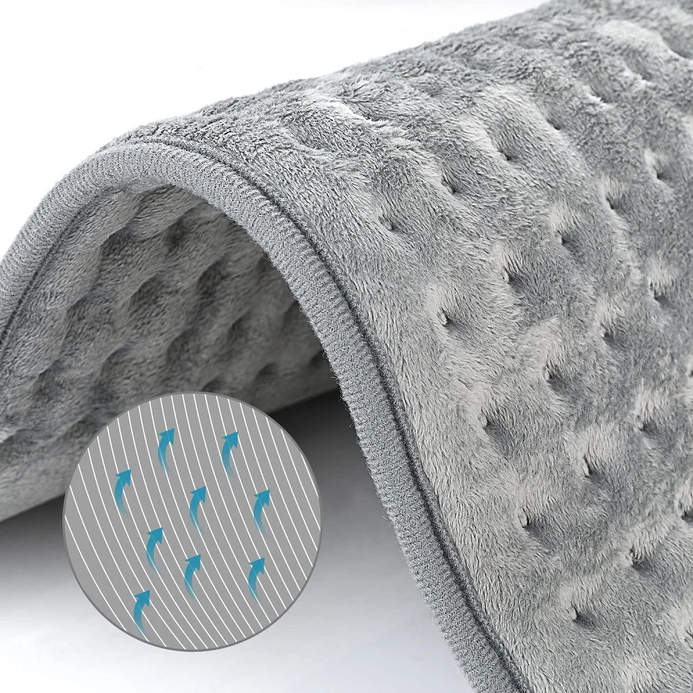 Моющаяся электрическая грелка для периодных судорог очень большая XL King Size 30x60 см