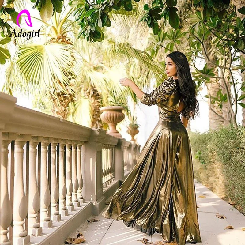 Золотистый Блестящий комбинезон элегантный женский свободный спортивный костюм