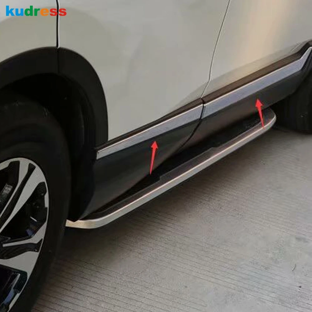 Для Honda CRV CR V 2017 2018 2019 ABS Chrome отделка кузова молдинг на боковые двери Streamer