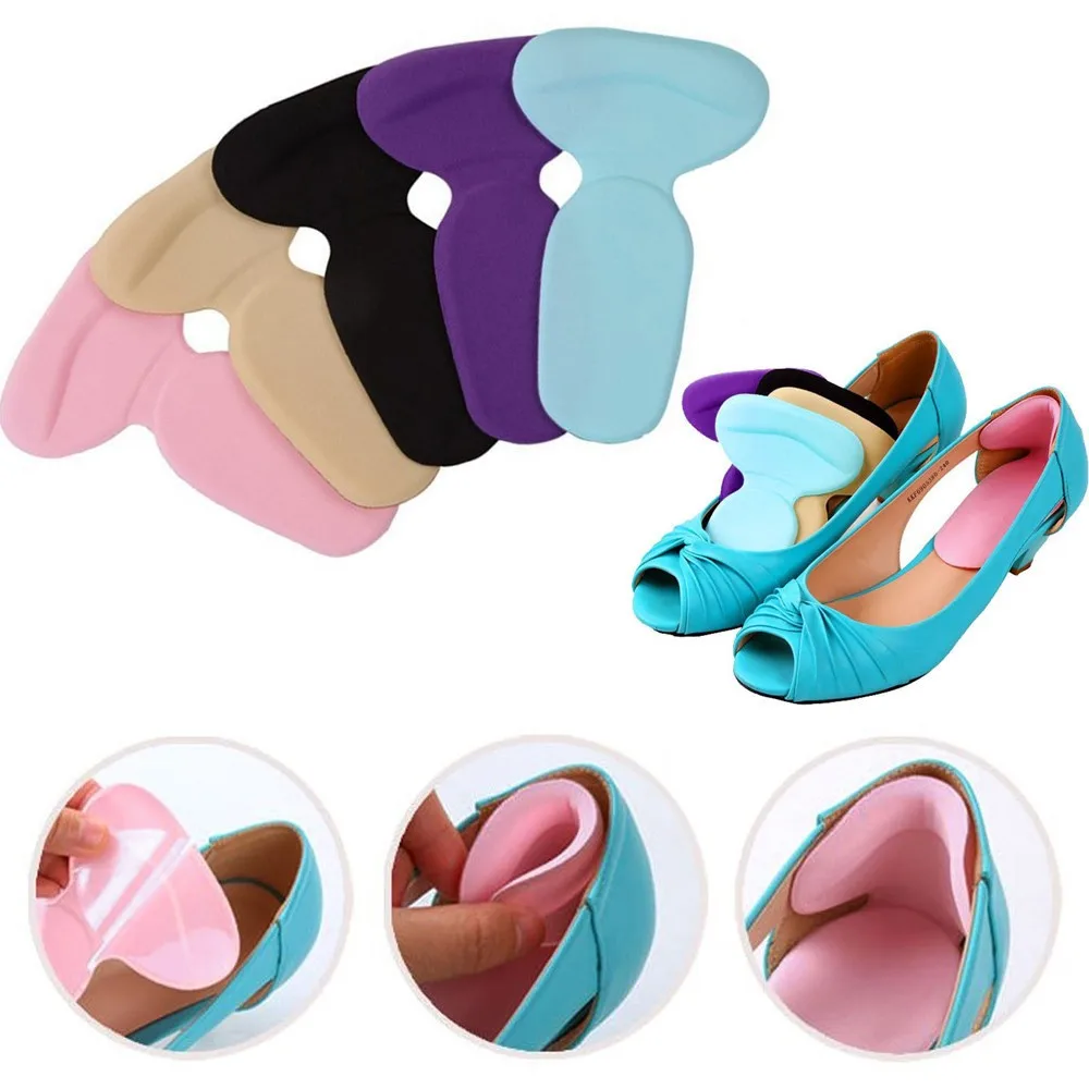 2X гелевая подкладка на высоком каблуке задняя стелька для обуви защита ноги пара