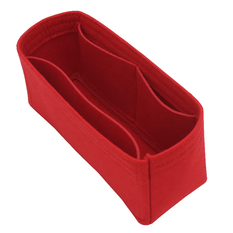 Bolsa de mano con solapa CC 19, bolso de mano de fieltro, organizador de maquillaje, bolso interior de viaje, bolsas de cosm&eacute;ticos port&aacute;tiles-5