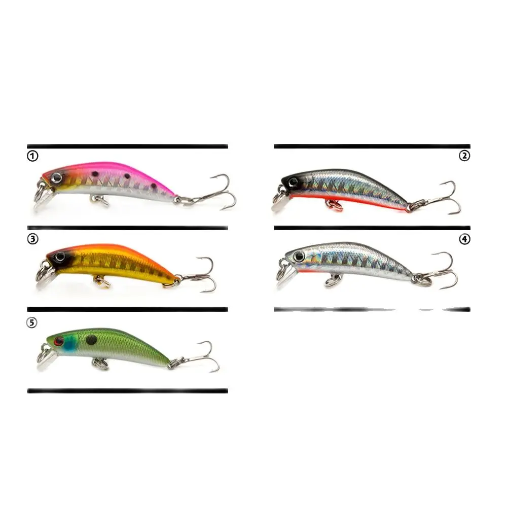 

WATERBOY TW 4.2cm 2.6g Mini Minnow Bait 4 Colors Lifelike Artificial Iscas Crankbait Fish Crank Small Hard Peche Fishing Lure