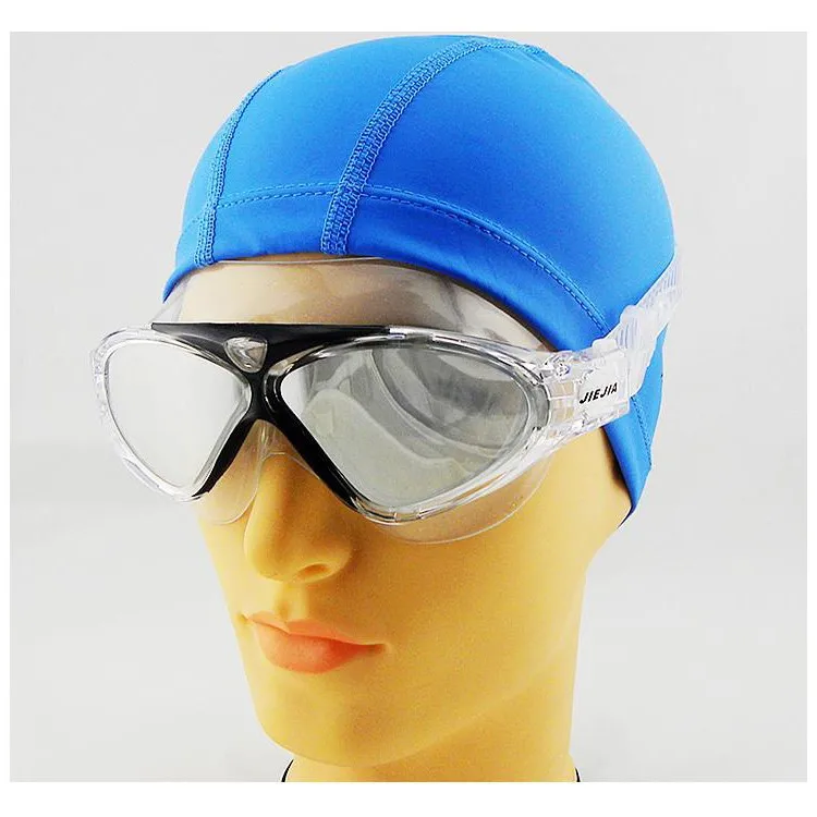 

Очки для плавания мужские/женские с силиконовым ремешком, большие незапотевающие водонепроницаемые спортивные оптические очки для мужчин ...