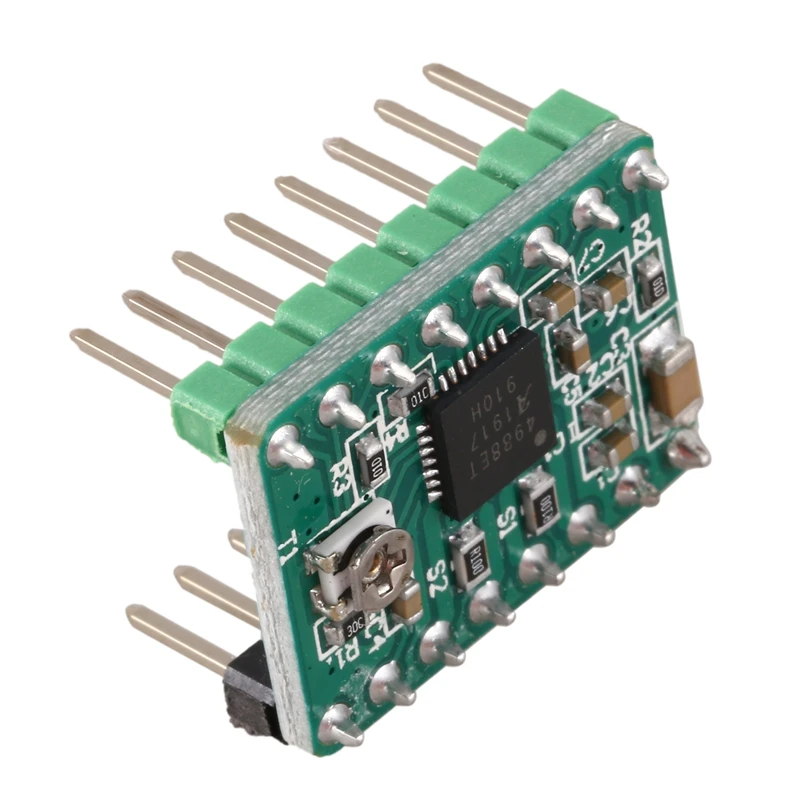 Makerbase 5 шт. Запчасти для 3D-принтера StepStick Reprap A4988 Драйвер шагового двигателя с