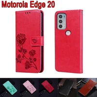 cover for motorola edge 20 case xt2143 1 flip leather shell book for moto edge 20 case wallet phone protective hoesje funda bag
