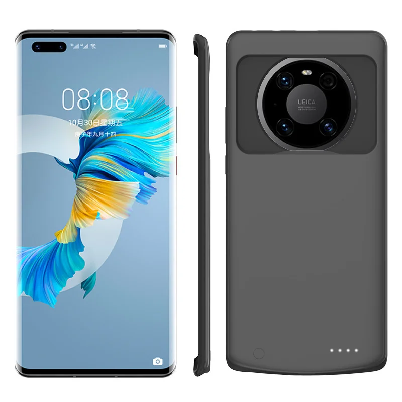 10000mah ultra thin battery case for huawei mate 40 30 pro p40 p30 power bank charger case for huawei nova 8 7 6 se 5i pro cover free global shipping