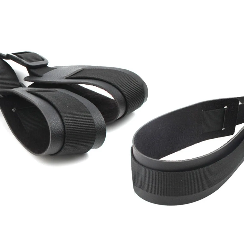 Кожаная губка БДСМ бондаж фиксаторы открытые ноги взрослые SM игры сдерживание