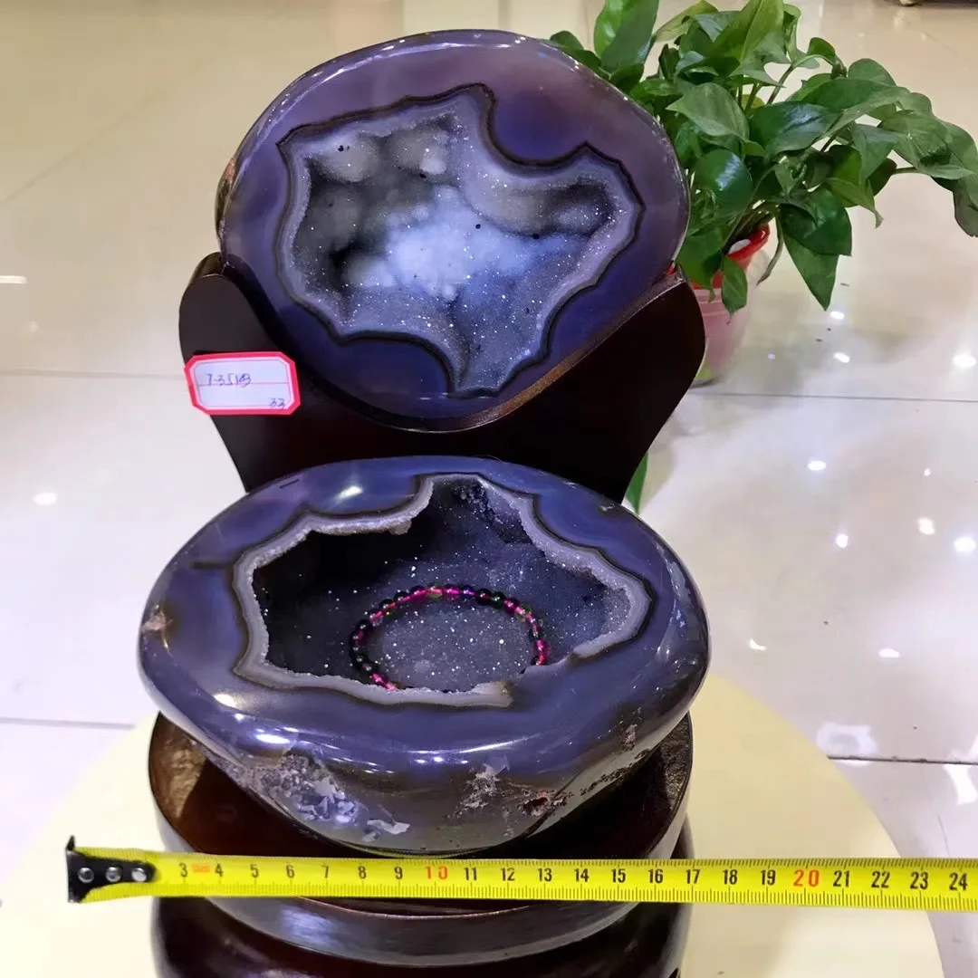 

Brazil Natural Agate Cornucopia, moving, opening, gift-giving preferred transfer lucky mascots, improve Feng Shui,