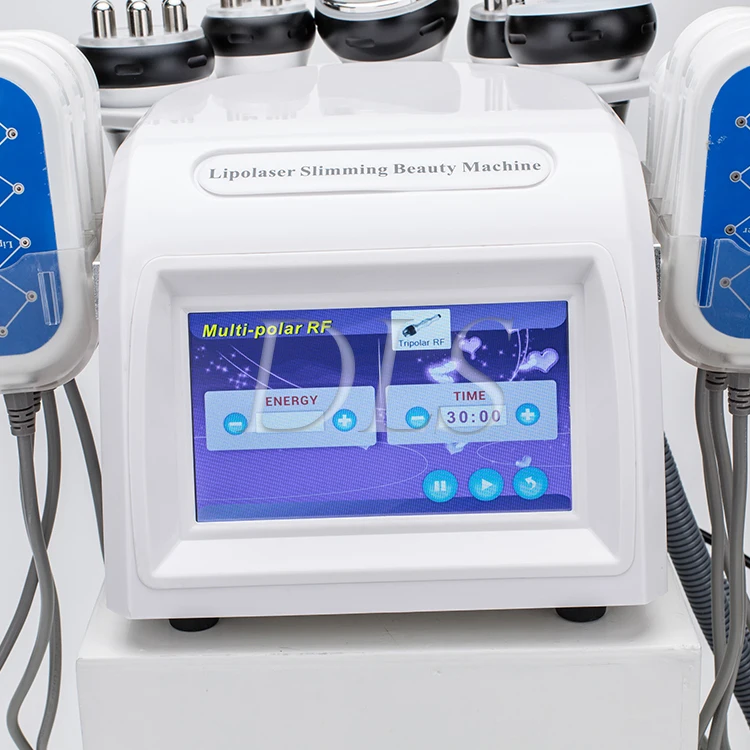Горячая RF Lipo Лазерная ультразвуковая кавитационная машина для потери веса тела