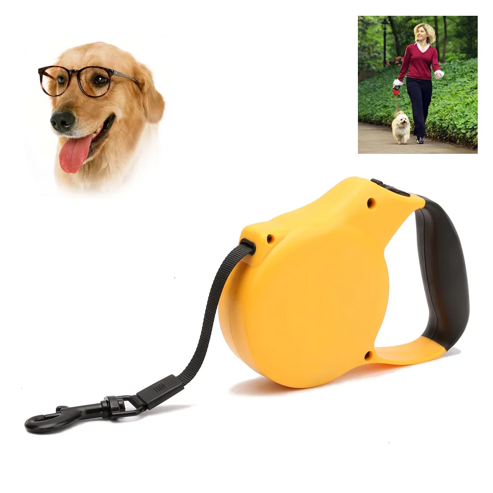 

3/5M Retractable Dog Leash Automatic Flexible Dog Leash Dogs Cat Traction Rope Leashes For Small Medium Dogs Pet Products