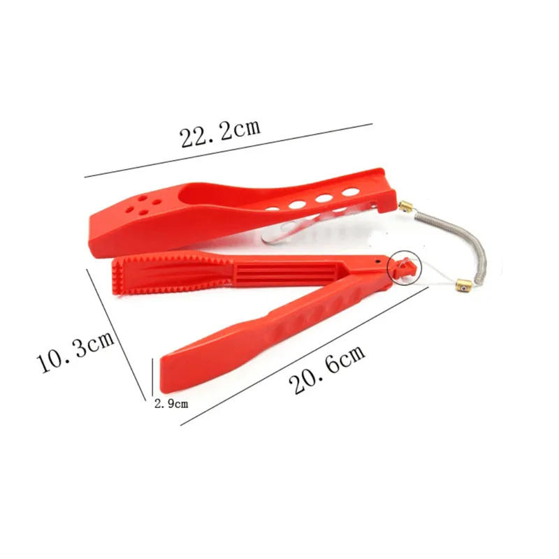 

Fish Clamp Mini Fishing Grip ABS Plastic Controller Fish Clip Lock Switch Tightening Holder Gripper fish clamp 2021