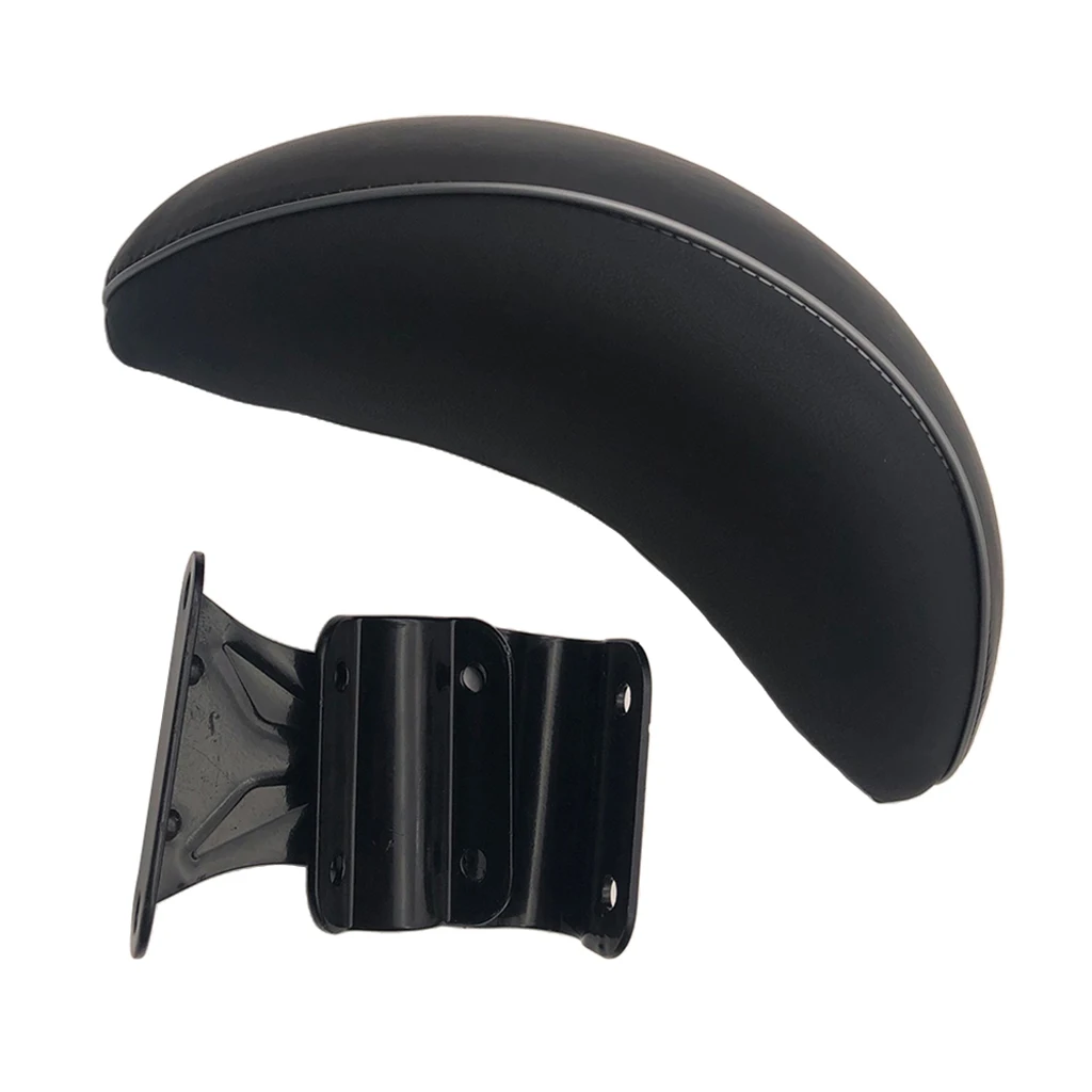 

Universal PU Motorcycle Driver Backrest Sissy Bar Cushion Pad - Black
