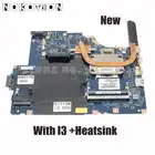 NOKOTION Новый NIWE2 LA-5752P для Lenovo Z560 G560 материнская плата GT310M I3 + радиатор вместо того, чтобы LA-5754P G565 Z565 основная плата