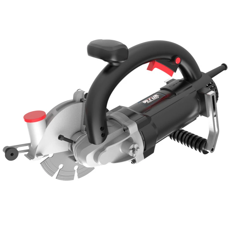 

Single chip cutting machine high-power dust-free concrete wall slotting hydroelectric cutting machine tool