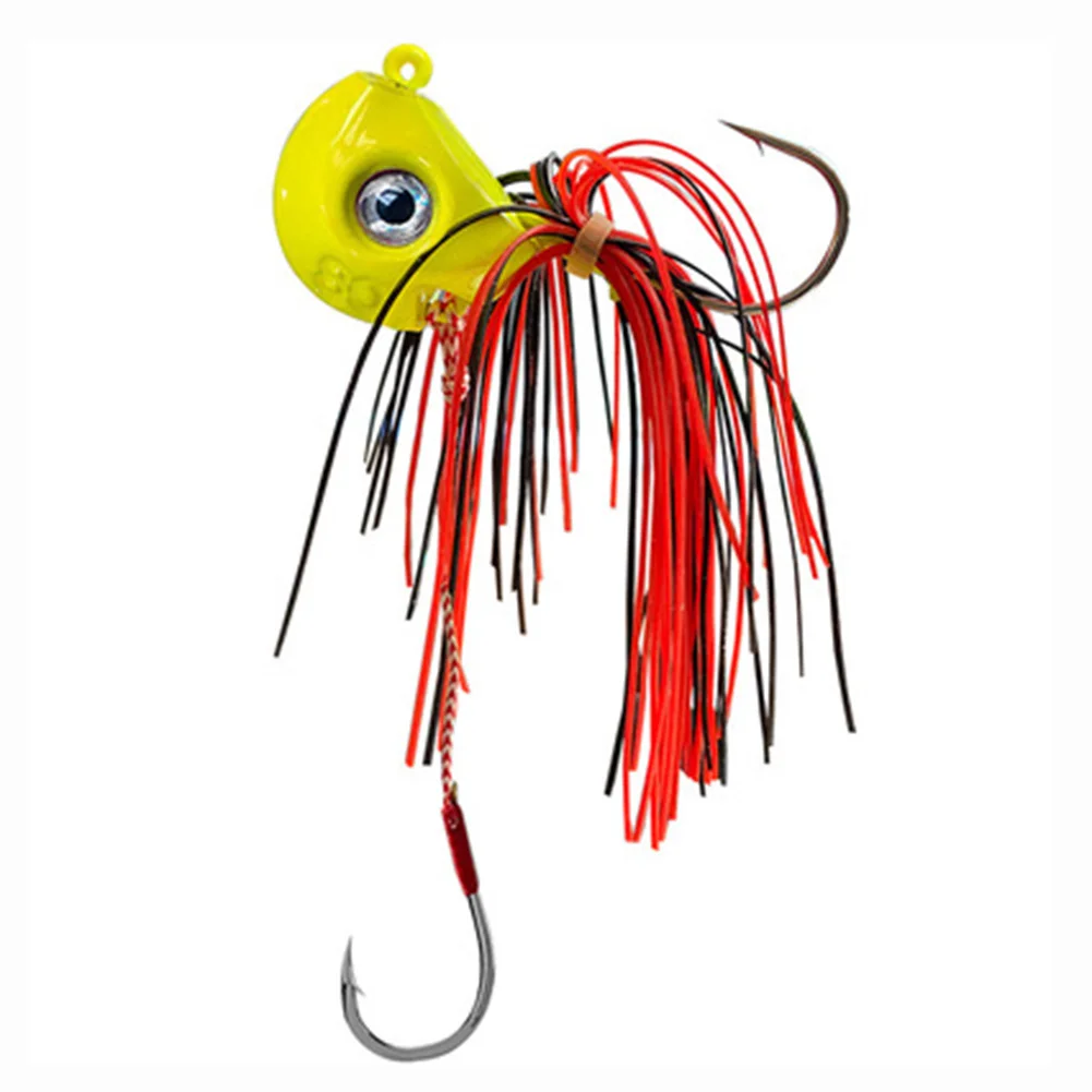 

3 Colors Fishing Skirt Lure 40/60/80/100g Chatterbait Craft Fishing Lure