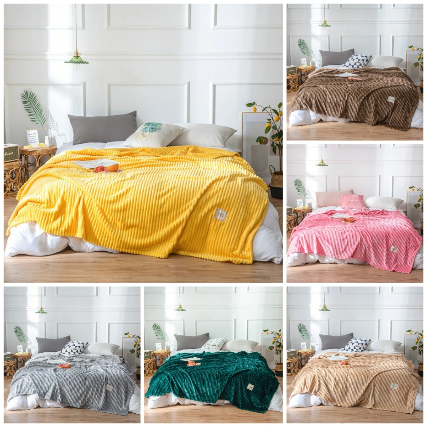 

Fashion Super Soft Blanket Throw Bed Comfotable Blanket for Baby/Adults