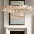 Роскошная дизайнерская Хрустальная подвесная люстра, современный светильник для гостиной, кухни, Хрустальный потолочный светильник, домашний декор