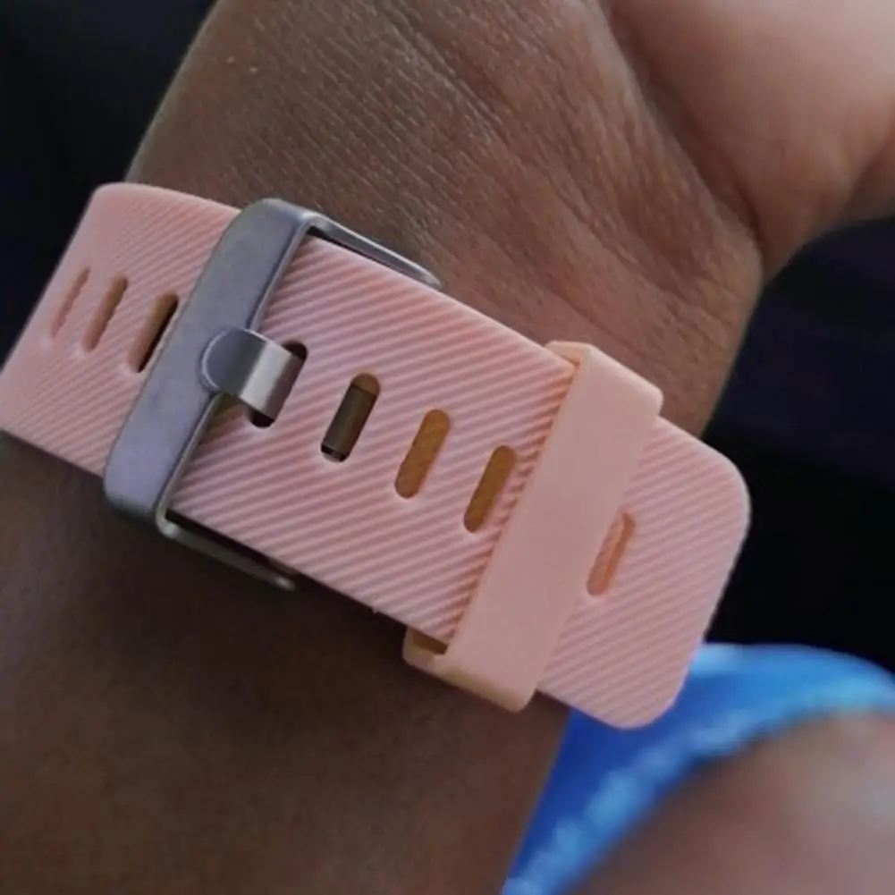 Ремешок для часов с саржевым принтом Регулируемый силиконовый износостойкий